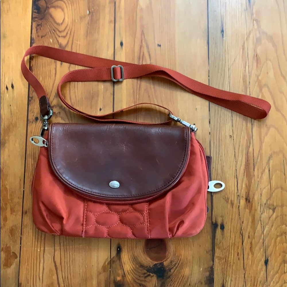 Mosey crossbody purse burnt orange